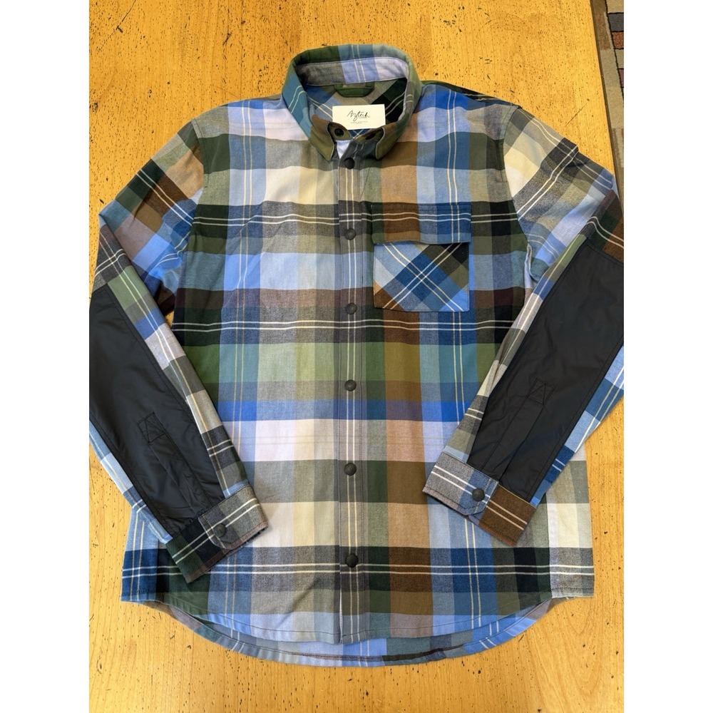 Aztech Mountain Flannel Shirt Xl  Plaid Ski Aspen Cabin Quiet Luxury Outdoor Men